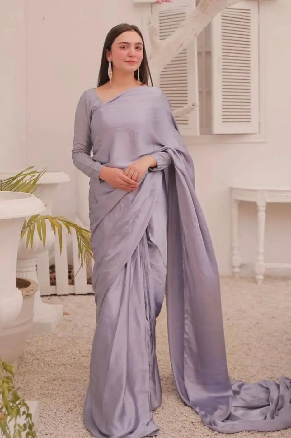 SILK SAREE lavender